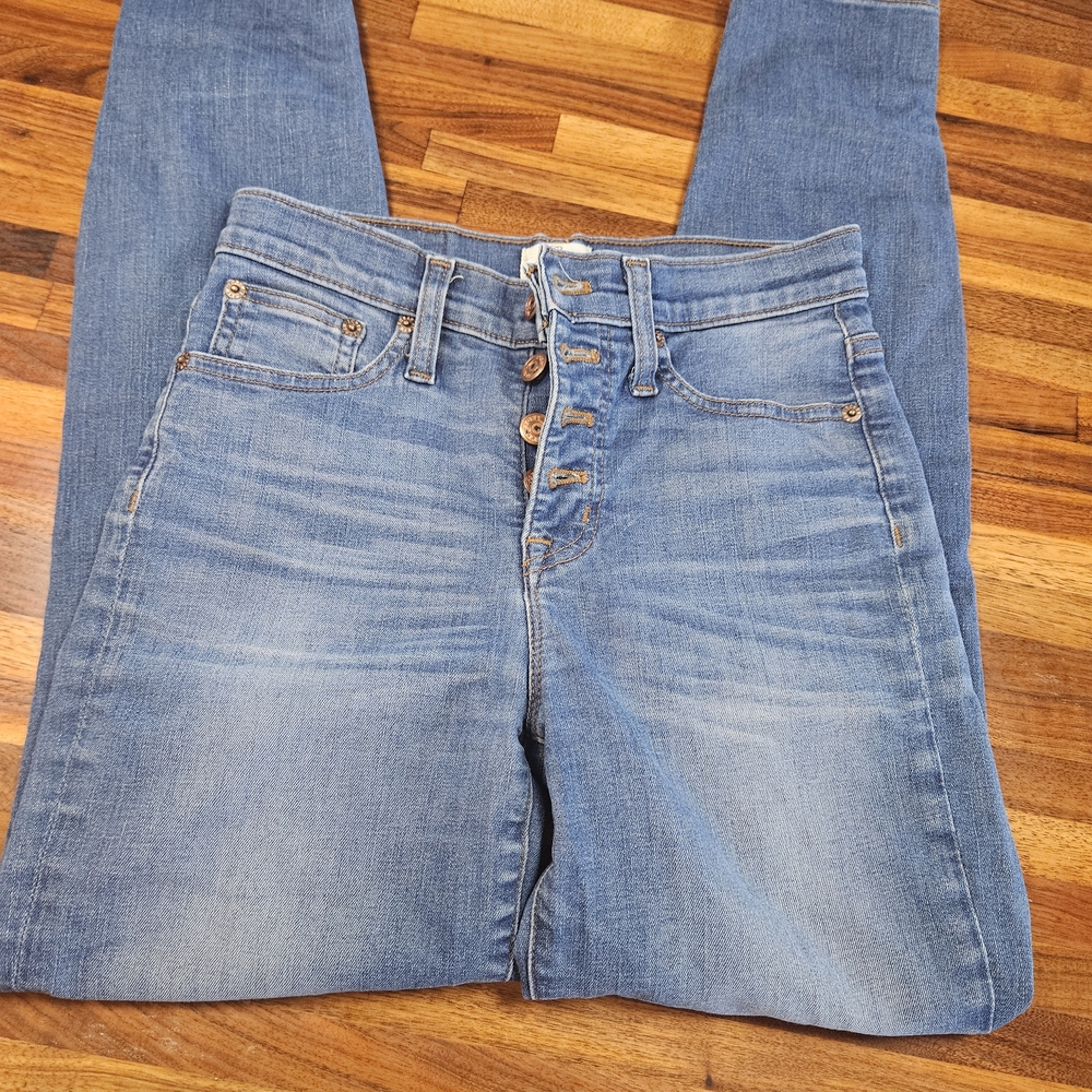 J CREW HIGH RISE SKINNY JEAN